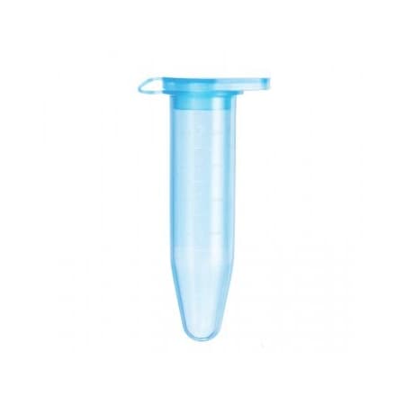 Cole Parmer Prep Tube, 5ml, Non-Sterile, Blue, 200/PK 163235B